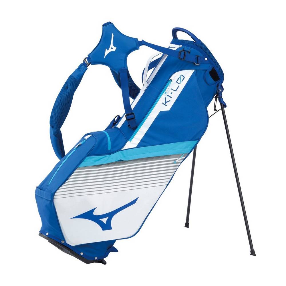 Bolsa Mizuno K1-L0 Stand Mujer Azules/Blancas Baratas JLWY-75296